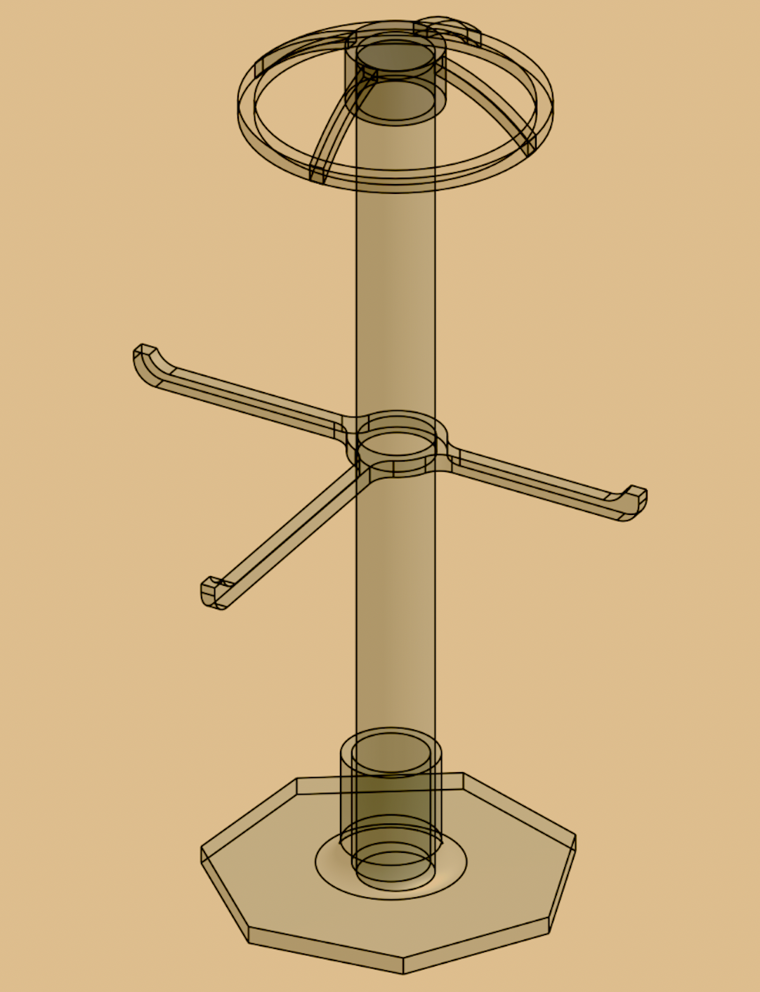 Helmet + Glasses Stand